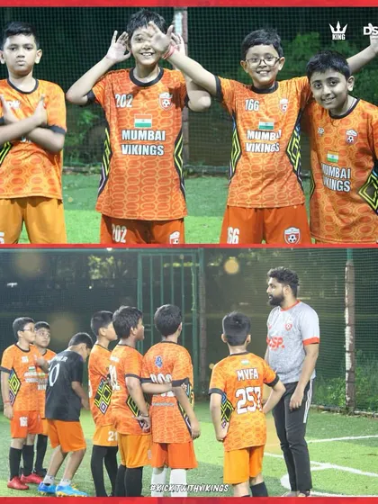 Fun and focus at its finest. Our young players learning from their coach at the Dombivili Gymkhana.