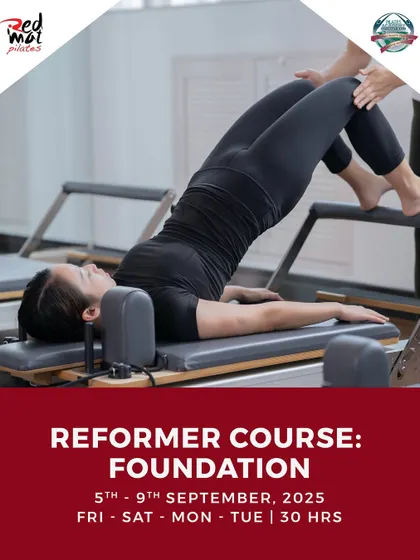 The Reformer Foundation Course is where your journey begins. This 30-hour module covers all the essentials for safely and effectively teaching beginner to intermediate clients.