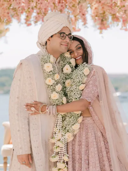 A candid embrace filled with pure joy. The bride's radiant smile as she hugs her groom shows the unscripted happiness that I love to capture, a perfect memory from their destination wedding in Turkey.
