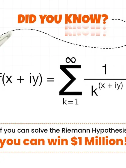 Want to earn a quick $1 million? Just solve the Riemann Hypothesis. It's one of the seven Millennium Prize Problems in mathematics, and the prize is still unclaimed.