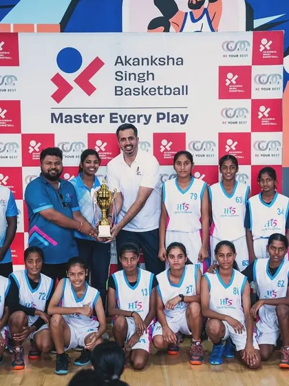The Hi5 Foundation U16 Girls team, proud runners-up of the Winter League. They played with heart and showcased amazing talent.