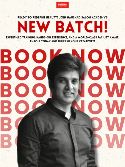 A new batch is starting soon at the academy. Book your spot now to learn from experts and unleash your creativity in the world of hairstyling.