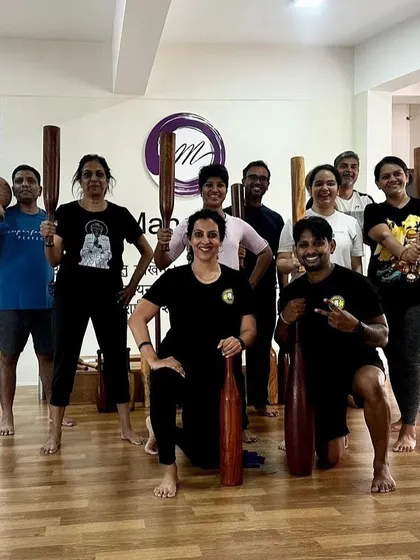 A great group photo from our fourth workshop at Manasfit Yoga center. It was a fantastic session with an enthusiastic bunch of people.