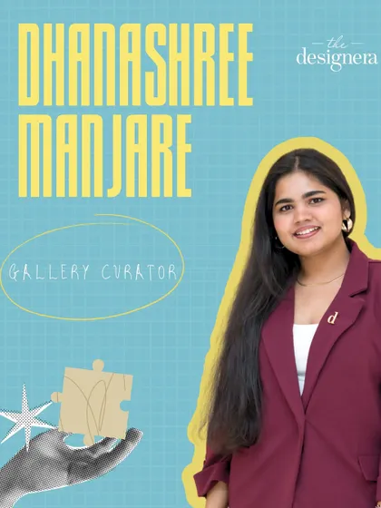 Introducing Dhanashree Manjare, our Gallery Curator. She plays a vital role in shaping the gallery's collection and ensuring every exhibition tells a cohesive and compelling story.