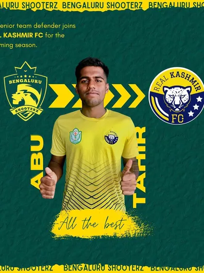 Another one of our players making it to the big leagues. Our senior team defender, Abu Tahir, joins Real Kashmir FC for the upcoming season. We wish him the best as he competes at the national level.
