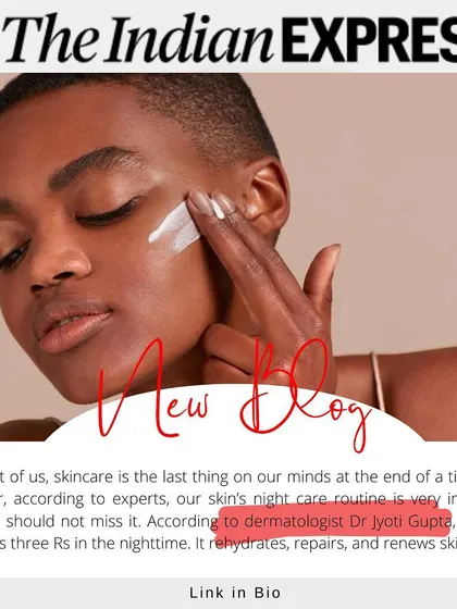 Your skin repairs and renews itself at night, which is why a night care routine is so important. I spoke with The Indian Express about why night creams are a necessary part of any effective skincare regimen.