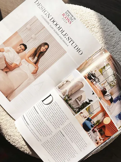 A beautiful shot of our A+D Young Icons feature in print. We feel truly blessed and inspired to keep creating.
