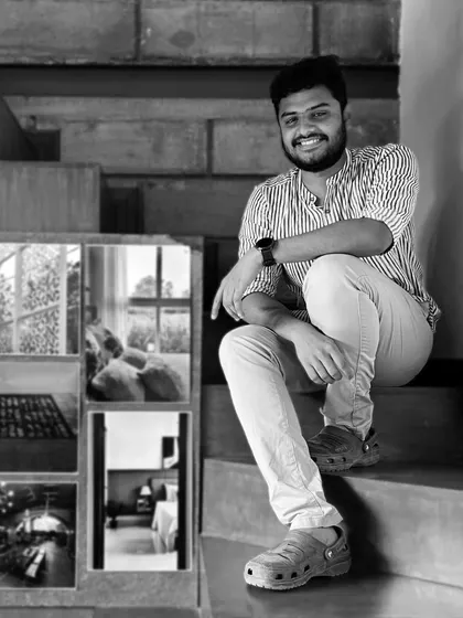 This is Raj, who you'll rarely see without a smile. He's polite, hardworking, and always thinking about his next meal.