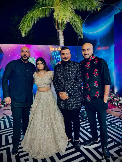In India with the crew, connecting with other talented artists like Kahani. It's not just about work; it's about building a community and sharing priceless conversations with my brothers.