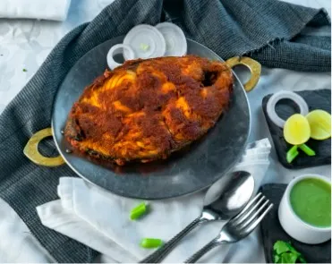 From my Seafood Festival, enjoy the Tava Surmai. Freshly caught kingfish, marinated in traditional spices and seared to perfection.