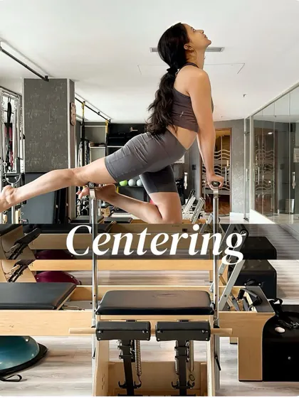 Centering the body and mind on the Wunda Chair. This swan dive variation is an advanced exercise that strengthens the entire back of the body.