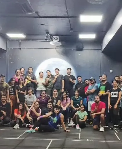 That feeling of accomplishment after a tough class. We're all in this together, sweating it out and getting stronger.