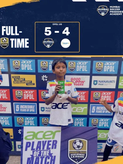 A thrilling 5-4 victory for our U9s in the DPDL.