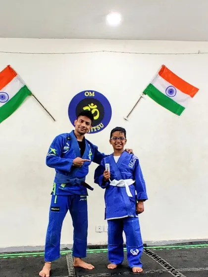 So proud of this young man's progress. His new stripe represents countless hours of hard work and a growing understanding of Jiu-Jitsu.