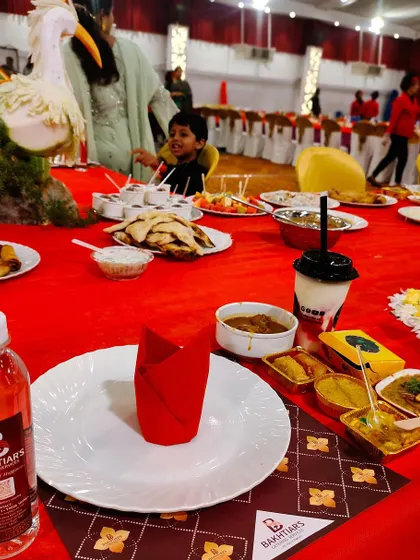 It’s all in the details. This shot captures a place setting with our branded water bottle and placemat, showing how I ensure a professional and cohesive look for your event.