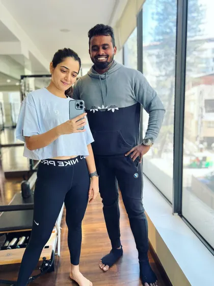 Capturing the progress and energy after a great workout with Ashika.