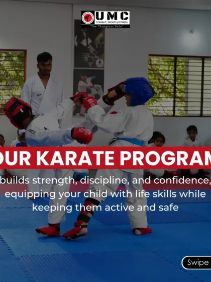 Our karate program is about more than just fighting. It equips your child with strength, discipline, and confidence for life.