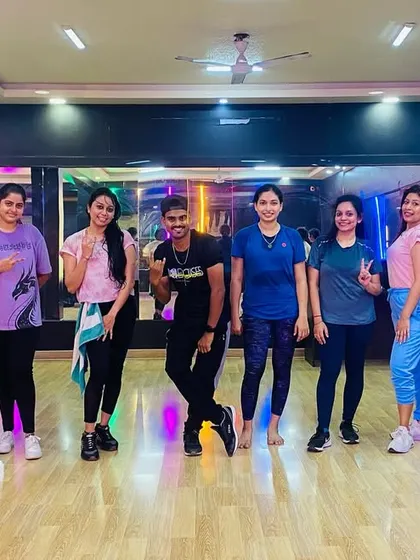 The 7 PM Zumba family posing after a great class. It’s always a pleasure to see our members so happy and energized.