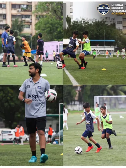 A collage showing our coaches instructing and players executing drills, highlighting the process of learning and growth.