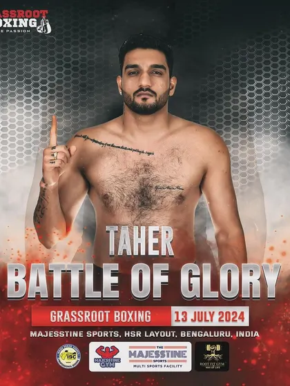 The Afghani Sniper, ready for his comeback fight after recovering from an injury.