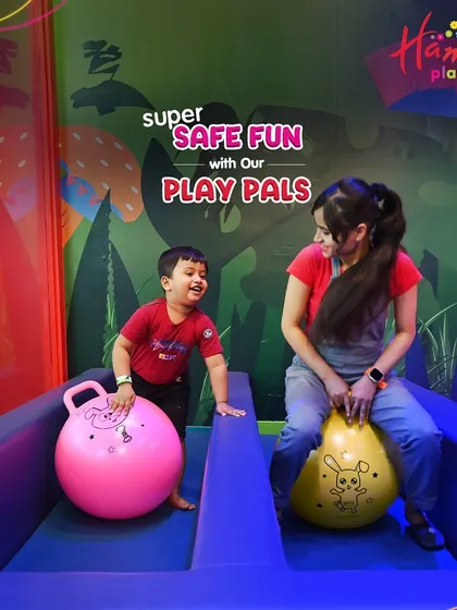 I offer super safe fun with my Play Pals. You can relax knowing your child is not just playing, but playing safely with trained and friendly staff.