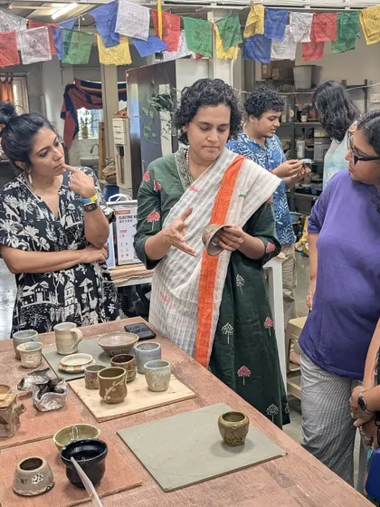 Sharing and learning is at the heart of our community. During our Open Studio days, we gather to review everyone's work, discuss what we’ve learned, and celebrate the progress we've made together.