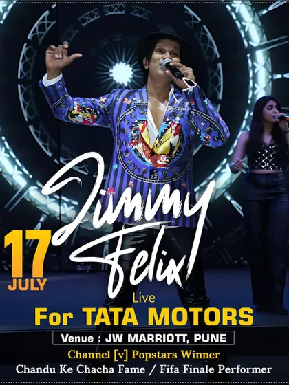Hello again, Tata Motors. Performing for this iconic brand at the JW Marriott in Pune.