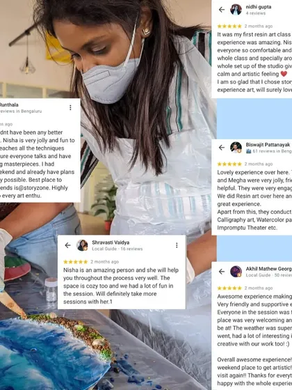 We're so grateful for the kind words from our amazing customers! Your reviews and feedback mean the world to us and inspire us to keep creating wonderful experiences.