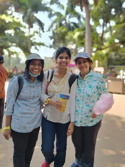 Our dedicated teachers enjoying a moment at the flower show. Their passion and energy make these enriching field trips possible for our children.