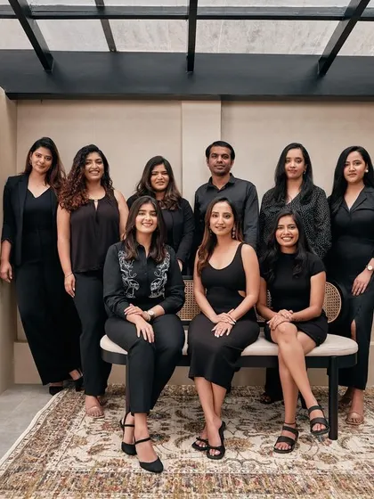 There is no company without a team. This is the talented group of people who make all the magic happen at Furbishy, pictured here during our annual team photoshoot at a very special project site.
