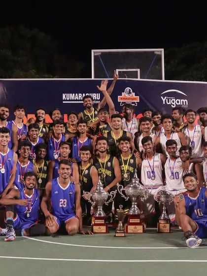 A combined photo of the winners and runners-up.