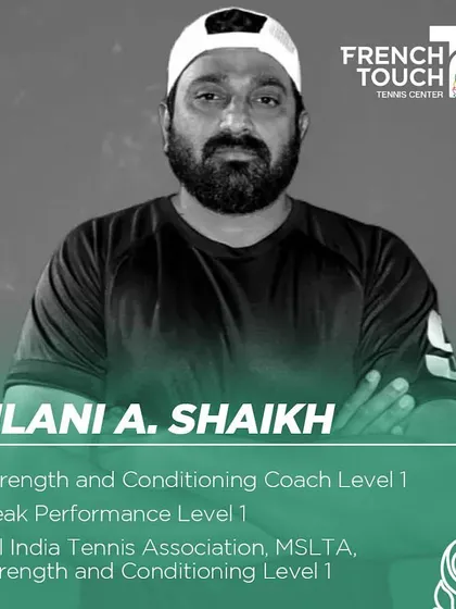 Meet Jilani A. Shaikh, our certified Strength and Conditioning and Peak Performance coach, responsible for our players' off-court physical development.