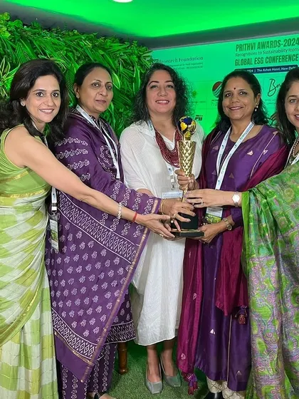 Our team proudly holds the Prithvi Award 2024 for our work in environmental restoration, a recognition of our 15-year journey with our partners and volunteers.