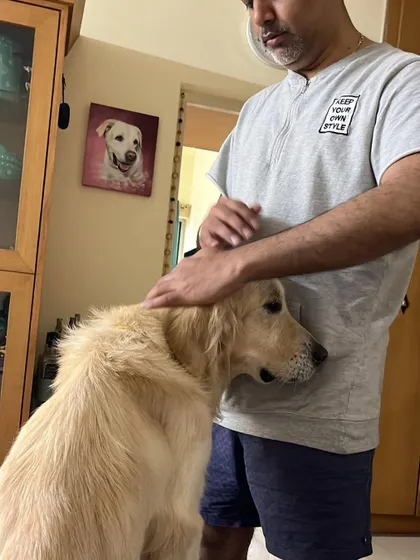 CHARLIE IS HOME FOREVER. A touching moment between Charlie and his new dad. After all he has been through, he finally has the loving family he deserves.