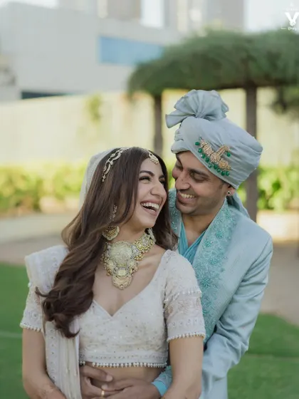 The unscripted laughter between a couple is one of our favorite things to capture. This candid moment showcases our documentary style, focusing on the real, unfiltered joy that makes each wedding unique.