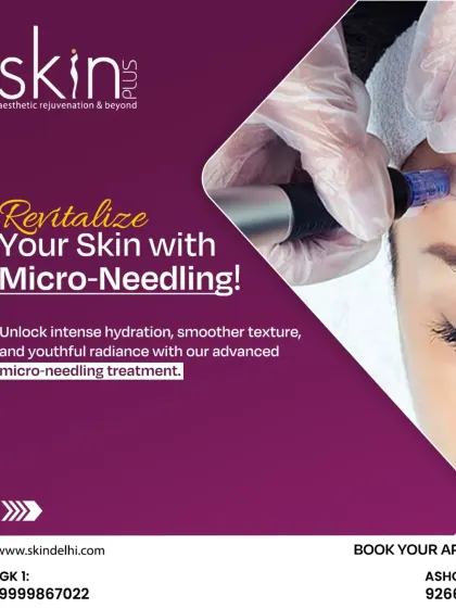 Revitalize your skin with our advanced microneedling treatment. This procedure helps you unlock intense hydration, a smoother texture, and a youthful radiance by stimulating your skin's natural healing processes.