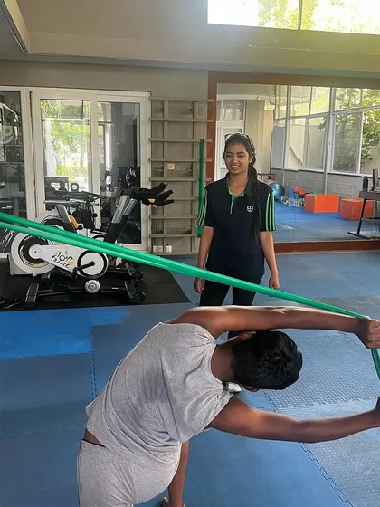 Our sports science team is dedicated to the health of our players. Here, our physios work one-on-one with athletes on injury prevention exercises, mobility work, and rehabilitation, ensuring they stay healthy and strong.