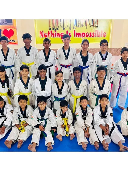 A snapshot of my students from various belt levels. We are a diverse group united by a common goal of excellence.