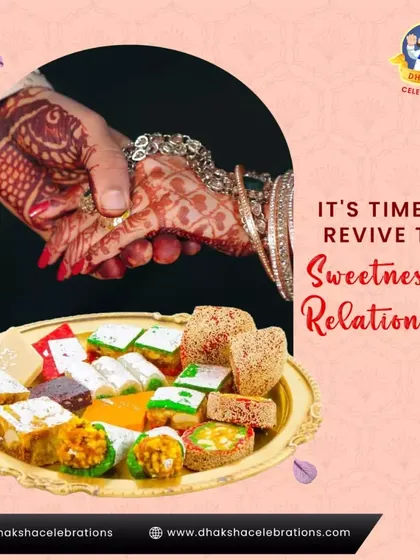 A beautiful platter of assorted Indian sweets, or mithai, perfect for celebrating the sweetness of relationships. My menu includes a wide variety of traditional sweets like barfi, peda, and ladoo.