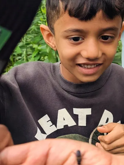 This is the moment we live for. The shift from "eww" to "wow" when a child gets to see a tiny creature up close. We believe in turning fear into fascination, creating a space where curiosity can run wild and lead to the most amazing discoveries.