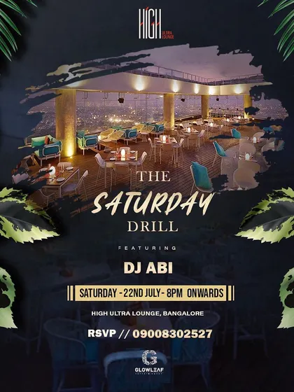 A Saturday night gig at High Ultra Lounge, one of Bangalore's premium rooftop venues. I am experienced in playing at high-end locations that demand a sophisticated musical atmosphere.