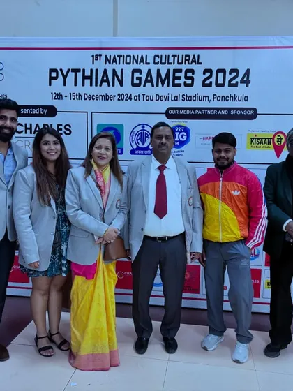 Attending the 1st National Cultural Pythian Games 2024. Being part of national-level sporting events helps me stay connected with the larger martial arts community.