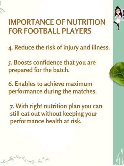 Part of our nutrition series, this graphic explains how a good diet can reduce injury risk and help players feel prepared for every match.