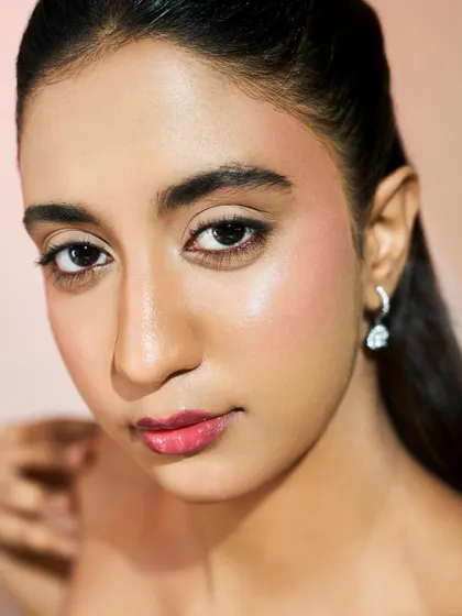 One of my most dedicated students, Drishika, created this beautiful look. Her journey shows that with hard work, you can achieve this level of perfection.