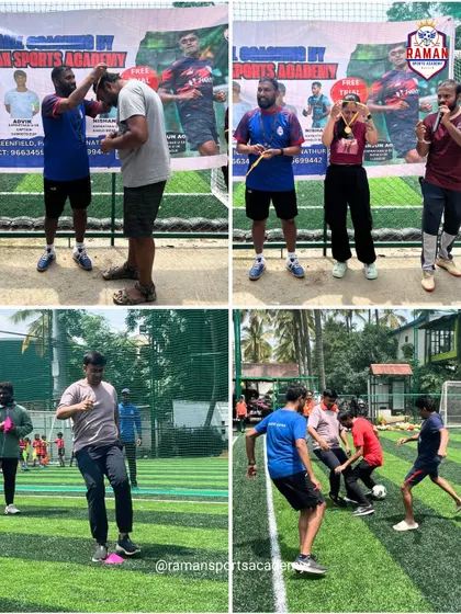 This collage captures the spirit of our community fest: parents receiving medals, participating in drills, and playing alongside their children. It's all about shared joy and creating memories.
