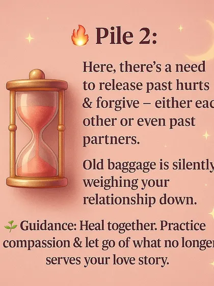 What needs to change for your relationship to grow? This reading helps identify key areas for improvement, such as the need for better communication, releasing past hurts, or finding the key to unlock your potential as a couple.
