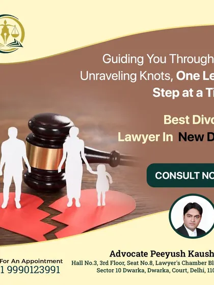 I am here to guide you through the complexities of separation one legal step at a time. As an experienced divorce lawyer in New Delhi, I offer compassionate and expert support to help you untangle legal knots.