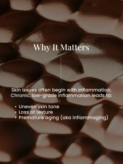 Chronic, low-grade inflammation is a key driver of premature aging, leading to uneven tone and loss of texture. Advanced treatments like the AdvaTx laser work by targeting this underlying inflammation.