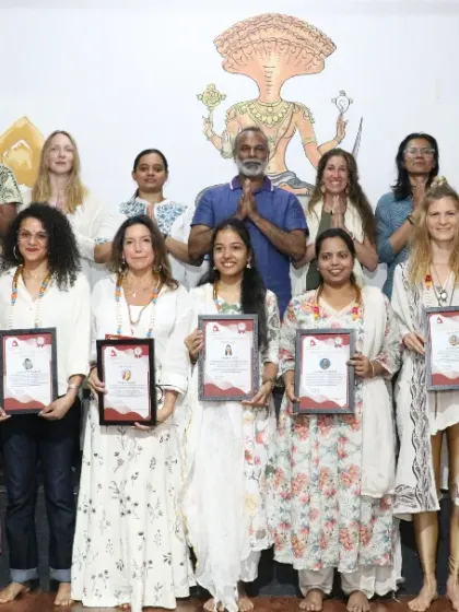 Graduates from our 300 and 500-hour advanced teacher training courses, who have deepened their knowledge and skills.
