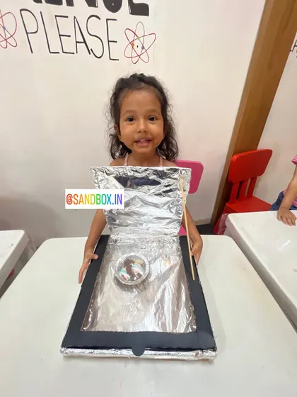 Even our youngest students can participate in big projects like building a solar cooker. It's all about hands-on learning and making science accessible for all ages.